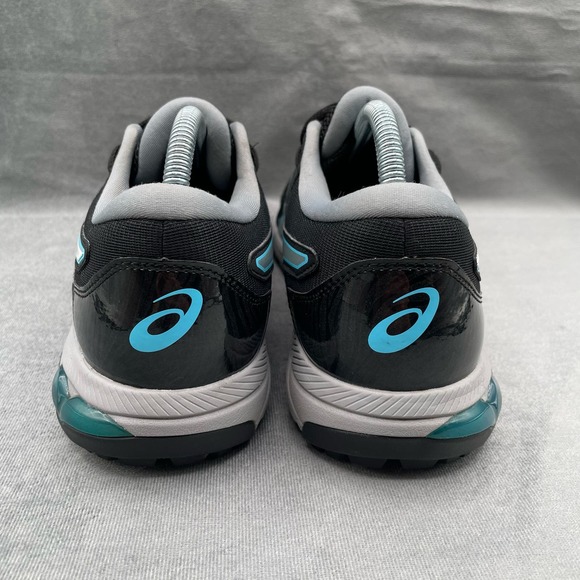 ASICS Men's Gel-Course Glide Golf Shoes 111A085 Sz‎ 8 Black Silver - Picture 4 of 9